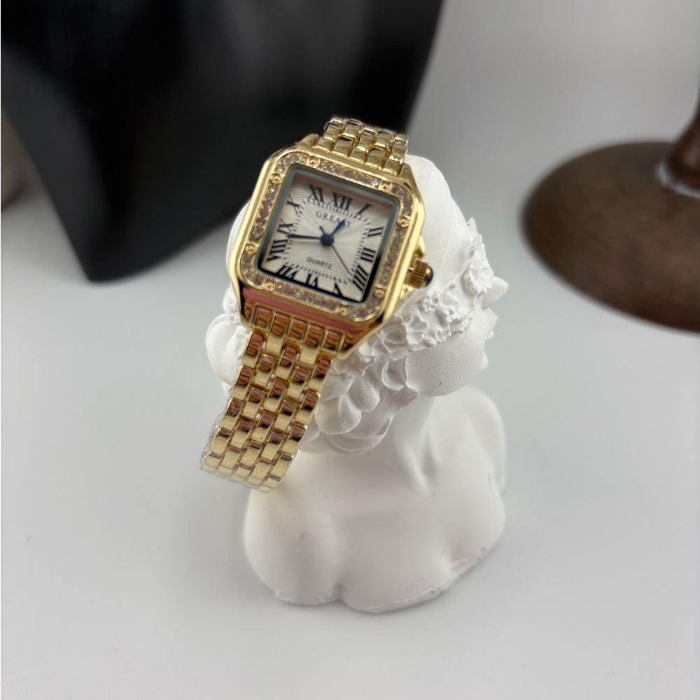 Panthère Gold Plated  Stainless Steel Watch - Picture 4 of 13